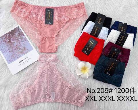 Majtki damskie 209 Mix kolor 2XL-4XL 1