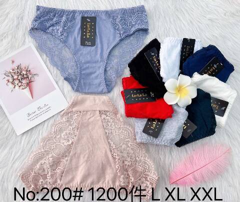 Majtki damskie 200 Mix kolor L-2XL 1