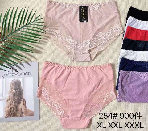 Majtki damskie 254 Mix kolor XL-3XL