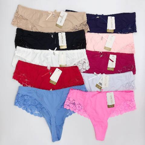 Stringi damskie 8722 Mix kolor 2XL-4XL 1