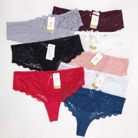 Stringi damskie 8723 Mix kolor 2XL-4XL 1