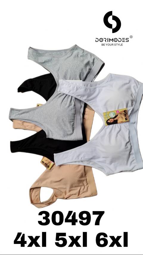 Topy damskie 30497 Mix kolor 4XL-6XL