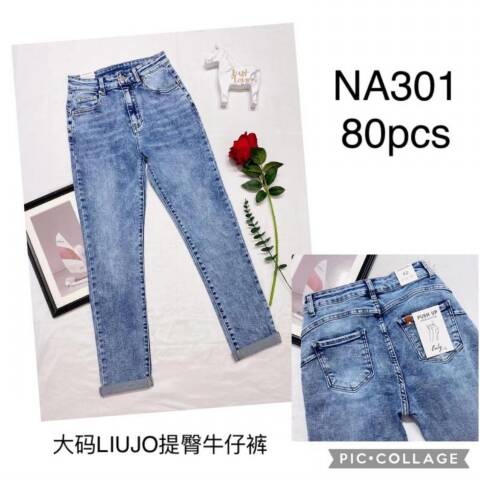 Jeansy damskie NA301 1 kolor 44-54 1