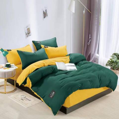 Komplet pościeli 4 części 0482 1 kolor 160x200