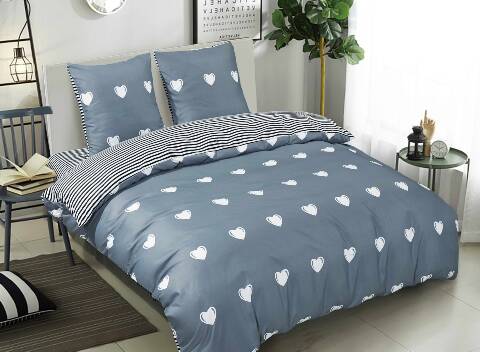 Komplet pościeli 4 części 0525 1 kolor 160x200