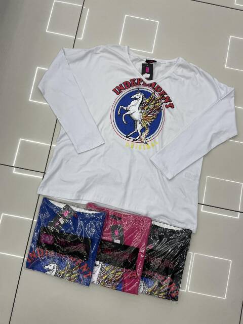 Bluzka Damskie 0542 Mix kolor Standard 