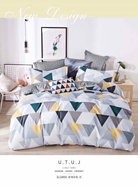 Komplet pościeli 4 części 1007 1 kolor 200x220 1