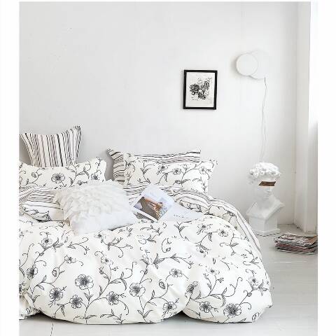 Komplet pościeli 4 części 1020 1 kolor 200x220 1