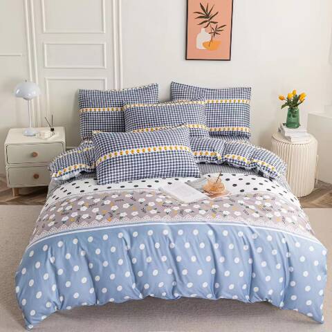 Komplet pościeli 4 części 1039 1 kolor 200x220 1