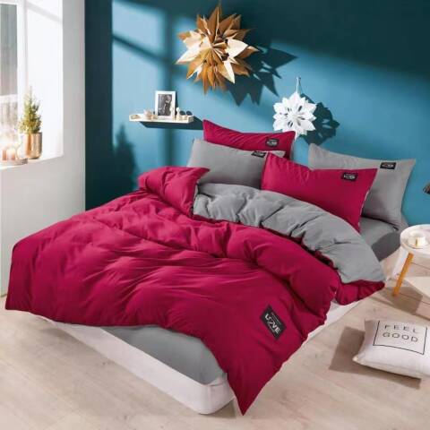 Komplet pościeli 3 części 8 1 kolor 160x200 1