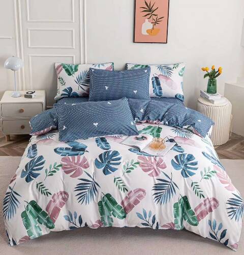 Komplet pościeli 3 części 132 1 kolor 200x220