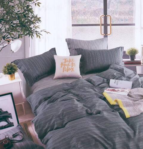 Komplet pościeli 3 części 144 1 kolor 200x220