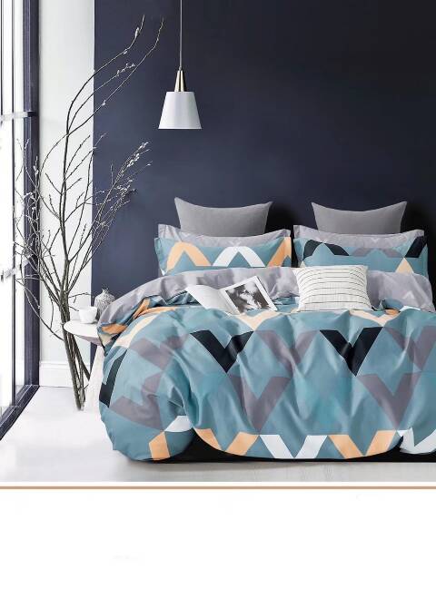 Komplet pościeli 3 części 152 1 kolor 200x220