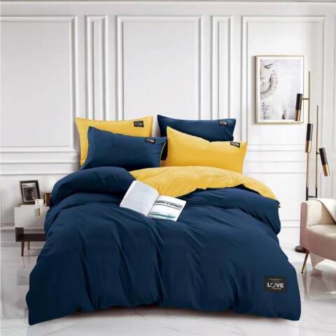 Komplet pościeli 3 części 170 1 kolor 200x220