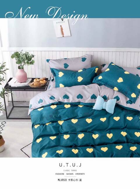 Komplet pościeli 3 części 177 1 kolor 200x220 1