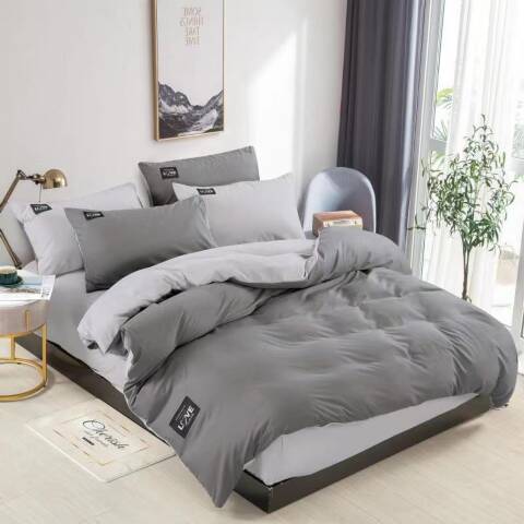 Komplet pościeli 3 części 178 1 kolor 200x220