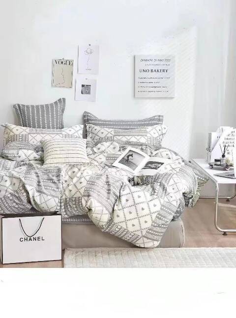 Komplet pościeli 3 części 14 1 kolor 160x200