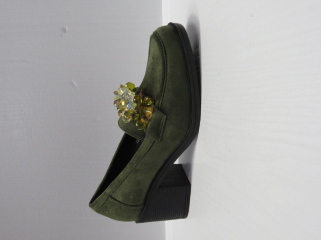 Czółenka Damskie JH320 GREEN 36-41