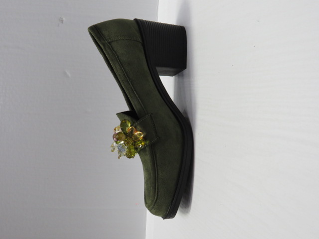 Czółenka Damskie JH320 GREEN 36-41 1