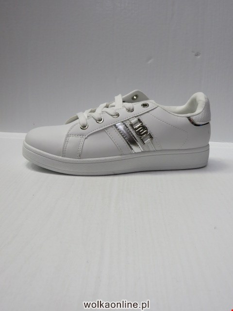 Sportowe Damskie DD864 WHITE/SILVER 36-41
