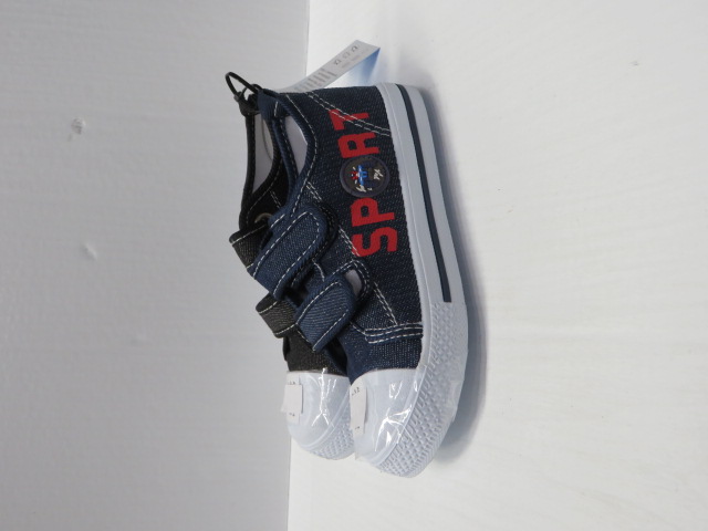 Trampki Dziecięce 2393-22 BLACK/NAVY/GREY 25-30 1