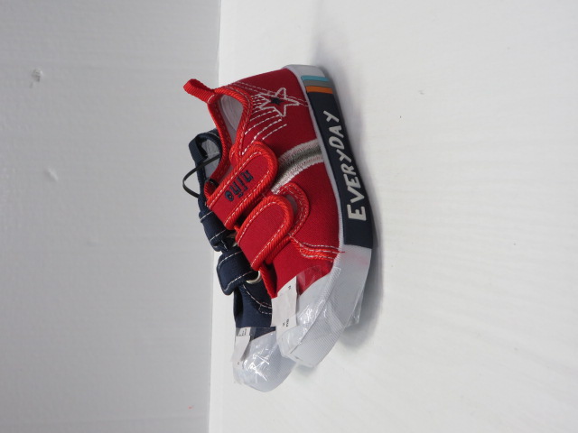 Trampki Dziecięce 2305-22 NAVY/GREY/RED 25-30