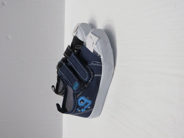 Trampki Dziecięce 1568-22 BLACK/NAVY/RED 20-25