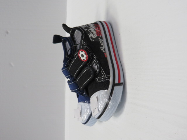 Trampki Dziecięce 1508-22 BLACK/NAVY/BLUE 20-25 1