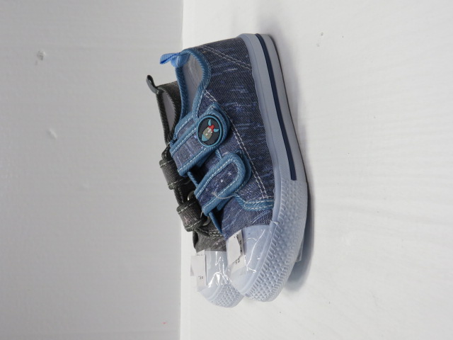 Trampki Dziecięce 2301-22 BLACK/BLUE/GREY 25-30 1