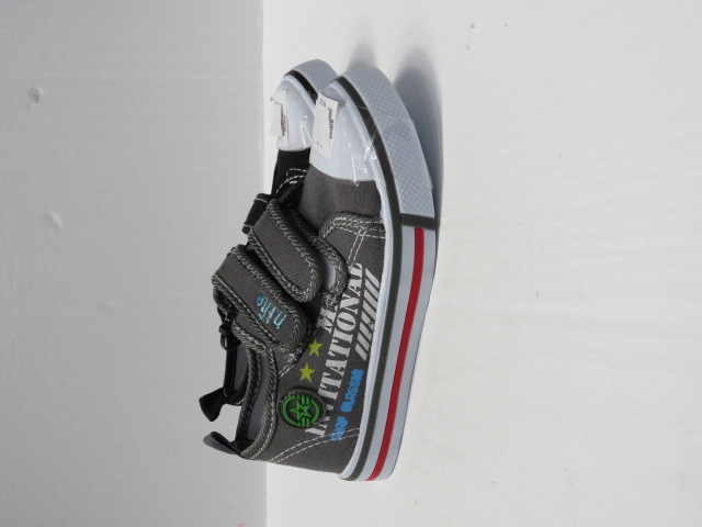 Trampki Dziecięce 1571-22 BLACK/NAVY/GREY 20-25