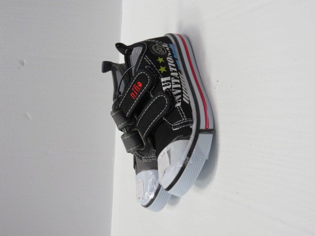 Trampki Dziecięce 1571-22 BLACK/NAVY/GREY 20-25 1