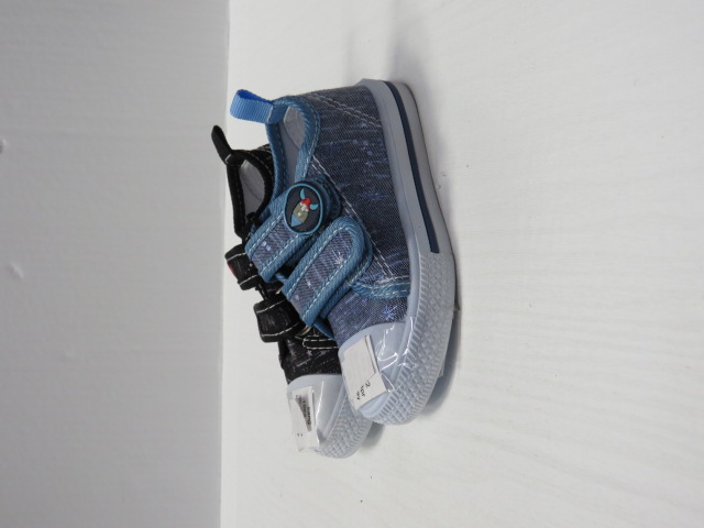 Trampki Dziecięce 1565-22 BLACK/BLUE/GREY 20-25 1