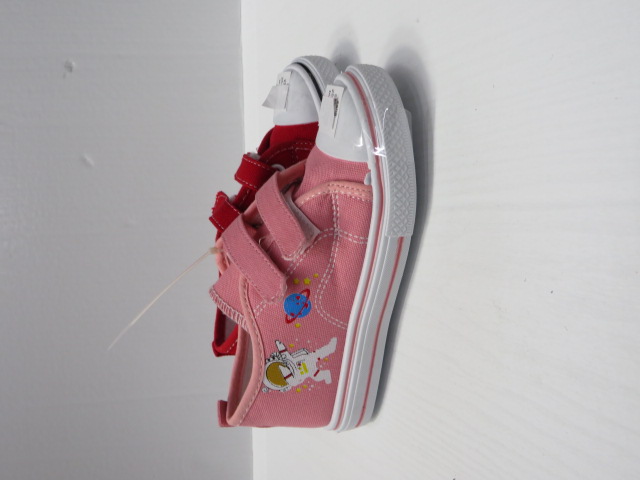 Trampki Dziecięce 2281-22 BLACK/PINK/RED 25-30