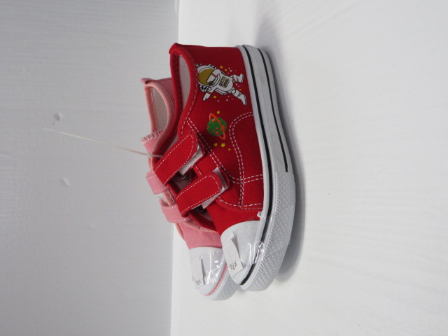 Trampki Dziecięce 2281-22 BLACK/PINK/RED 25-30 1