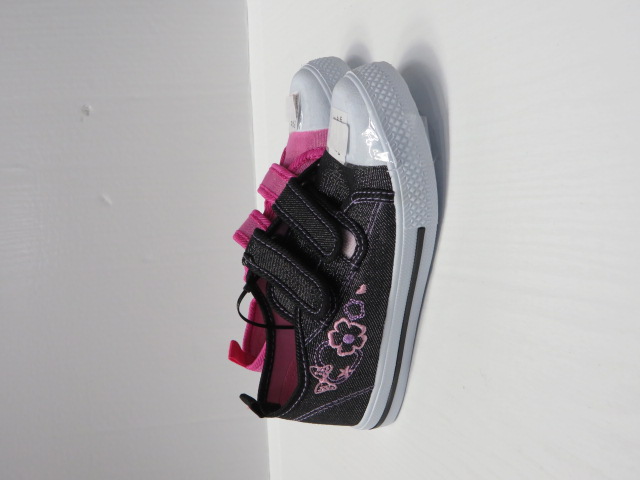 Trampki Dziecięce 2402-22 BLACK/NAVY/PEACH 25-30 1