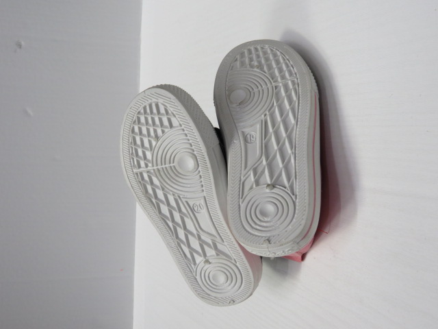 Trampki Dziecięce 1546-22 BLACK/PINK/RED 19-24 2