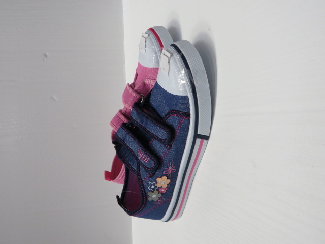 Trampki Dziecięce 4175-22 BLACK/PEACH/BLUE 31-36 1