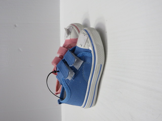 Trampki Dziecięce 1634-22 BLUE/PULE/PINK 19-24 1