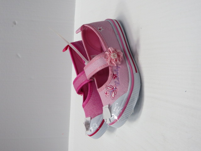 Baleriny Dziecięce 2386-22 PINK/BLUE/PEACH 25-30 1