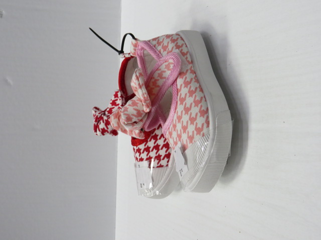 Baleriny Dziecięce 1631-22 PINK/KHAKI/RED 19-24