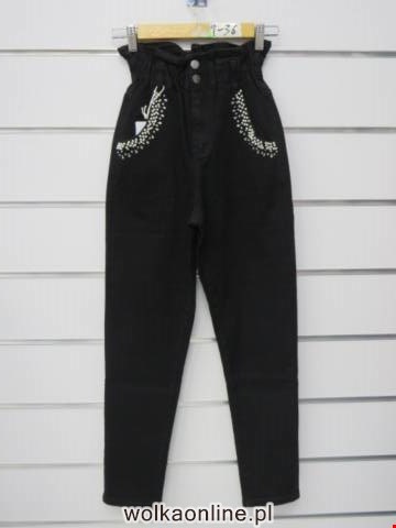 Jeansy damskie HW-42 1 kolor XS-XL