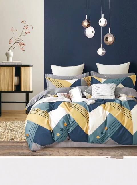 Komplet pościeli 3 części 61 1 kolor 160x200