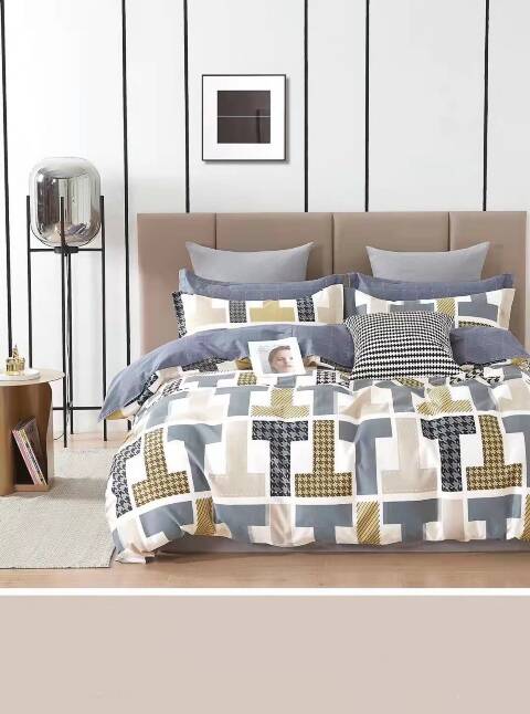 Komplet pościeli 3 części 65 1 kolor 160x200