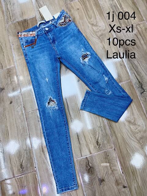 Jeansy damskie 1J004 1 kolor XS-XL 1