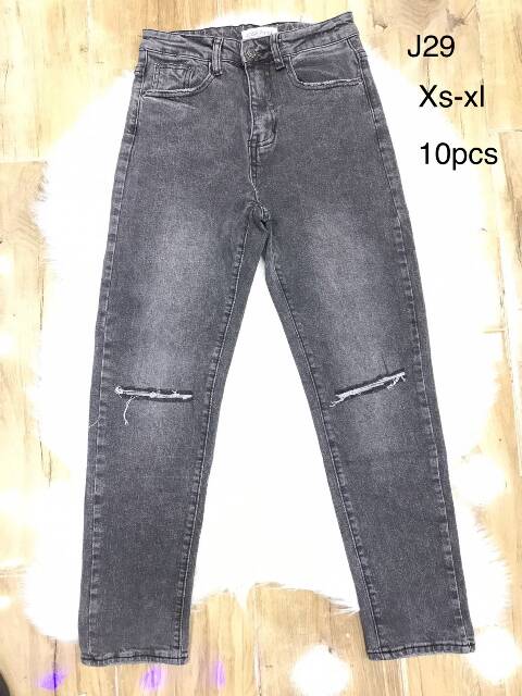 Jeansy damskie J29 1 kolor XS-XL 1