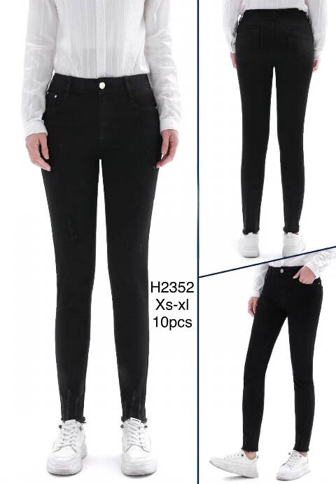 Jeansy damskie H2352 1 kolor XS-XL 1