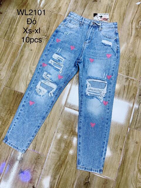 Jeansy damskie WL2101 1 kolor XS-XL 1