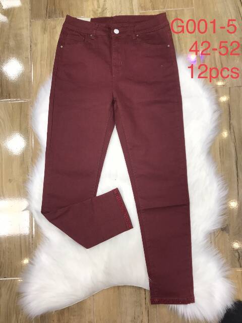 Jeansy damskie G001-5 1 kolor 42-52 1