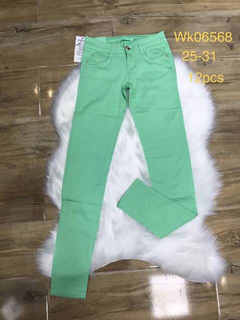 Jeansy damskie WK06568 1 kolor 25-31 1