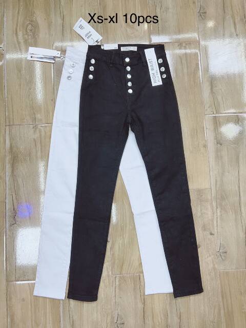 Jeansy damskie 7681 1 kolor XS-XL 1